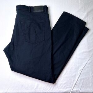 Copper & Oak Mens 5-Pocket Pants Navy Blue Size 38x32 Straight Business Casual